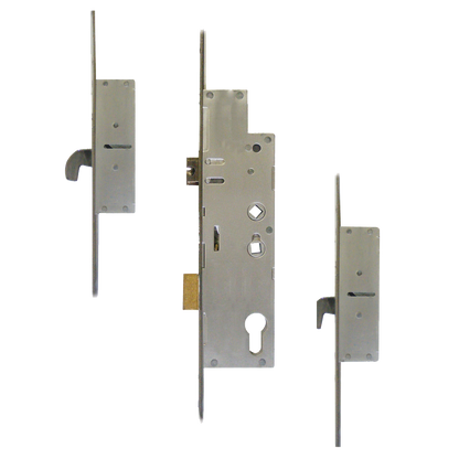 Crimebeater 20mm Lever Operated Latch & Deadbolt Twin Spindle - 2 Hook