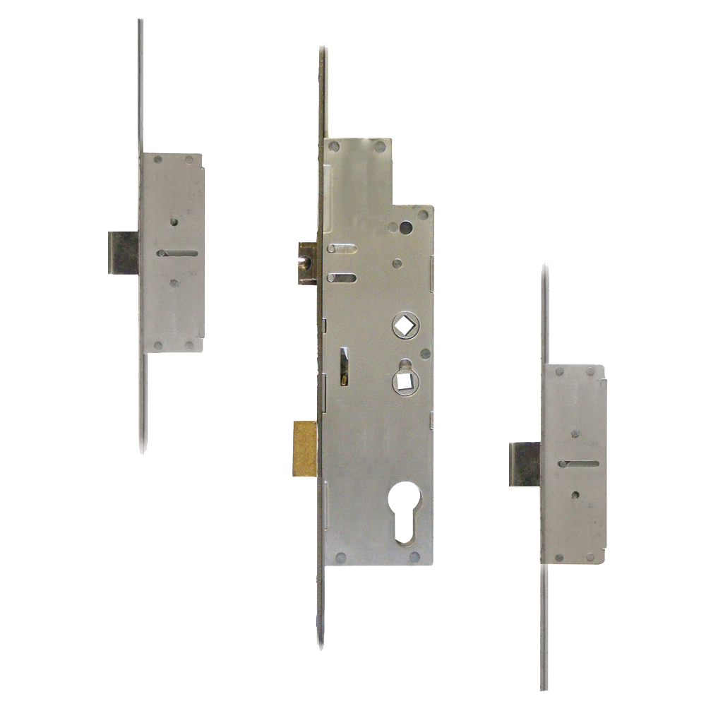Crimebeater 20mm Lever Operated Latch & Deadbolt Twin Spindle - 2 Dead Bolt