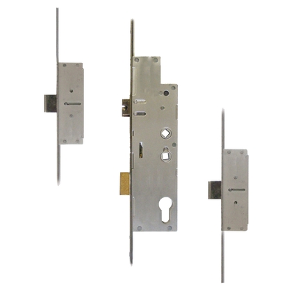 Crimebeater 20mm Lever Operated Latch & Deadbolt Twin Spindle - 2 Dead Bolt