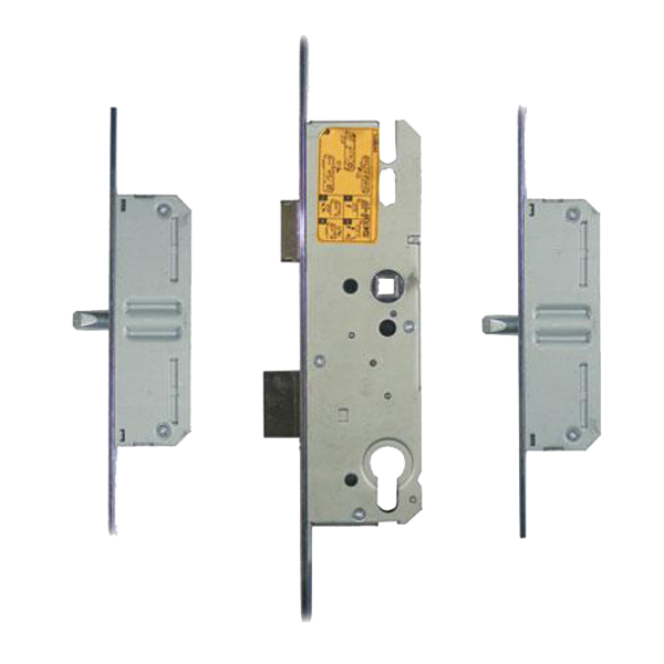 Lever Operated Latch & Deadbolt Long Version - 2 Round Bolt