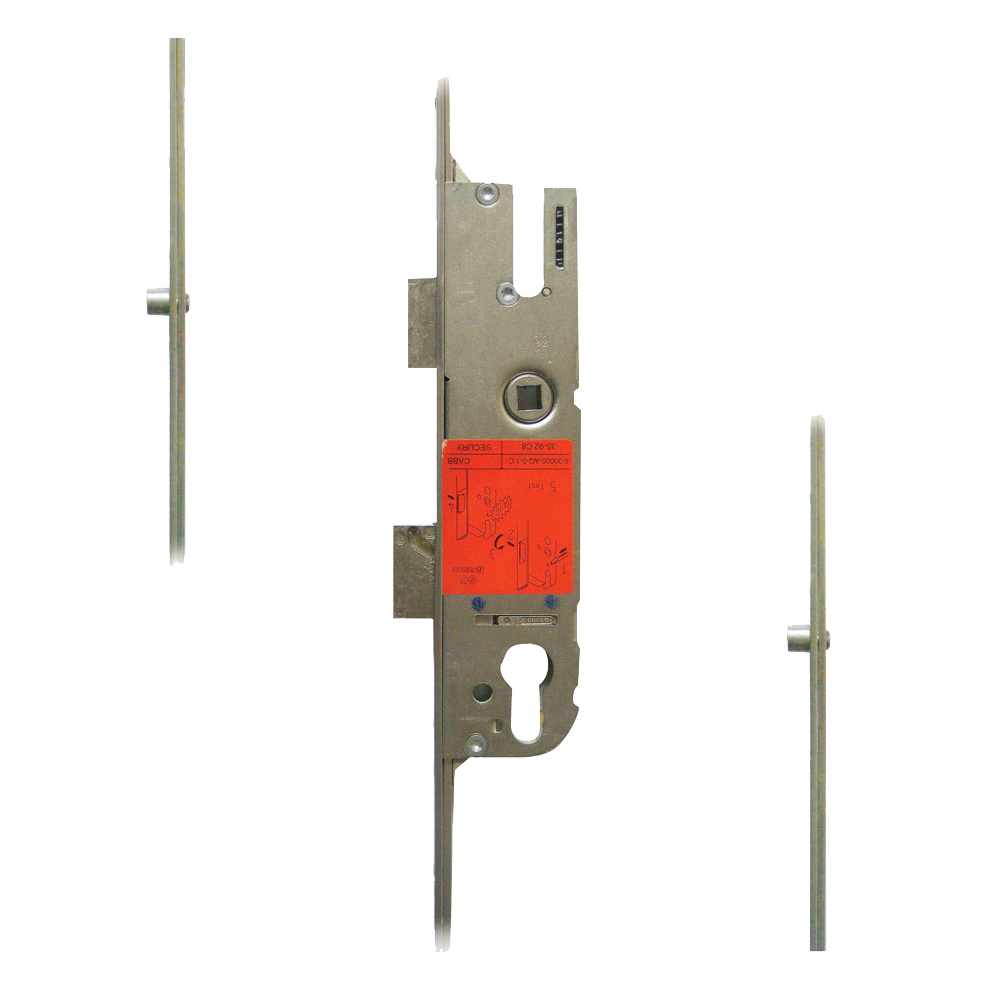 Secury Lever Operated Latch & Deadbolt Attachment For Shootbolts - 2 Roller