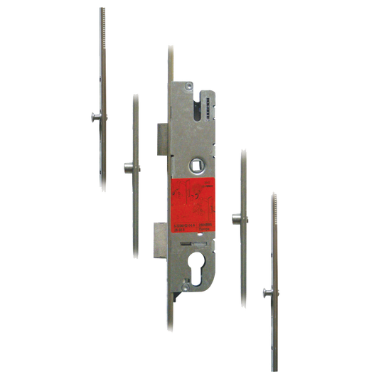 Secury Europa Lever Operated Latch & Deadbolt - 2 Roller & 2 Mushrooms