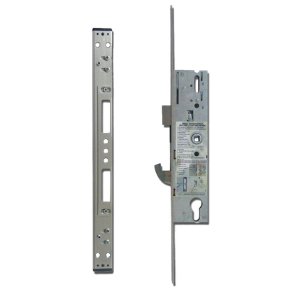 Lever Operated Latch & Hookbolt 16mm Split Spindle Overnight Lock
