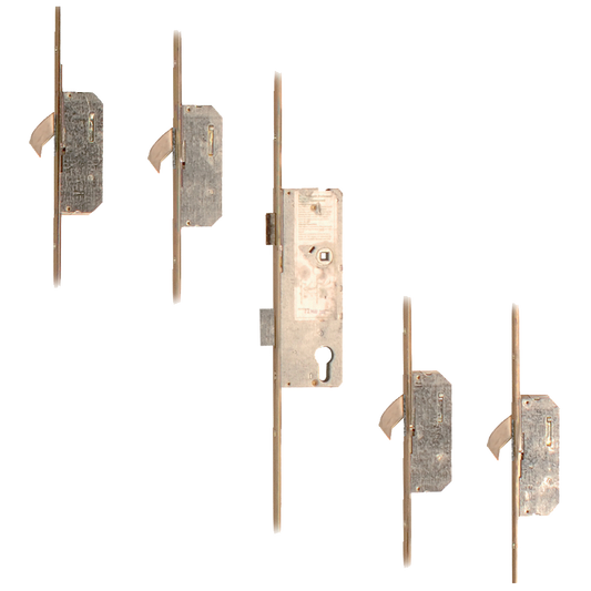 Cobra Keywind Latch & Deadbolt Single Spindle - 4 Hook