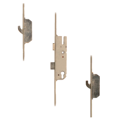Lever Operated Latch & Deadbolt - 2 Hook
