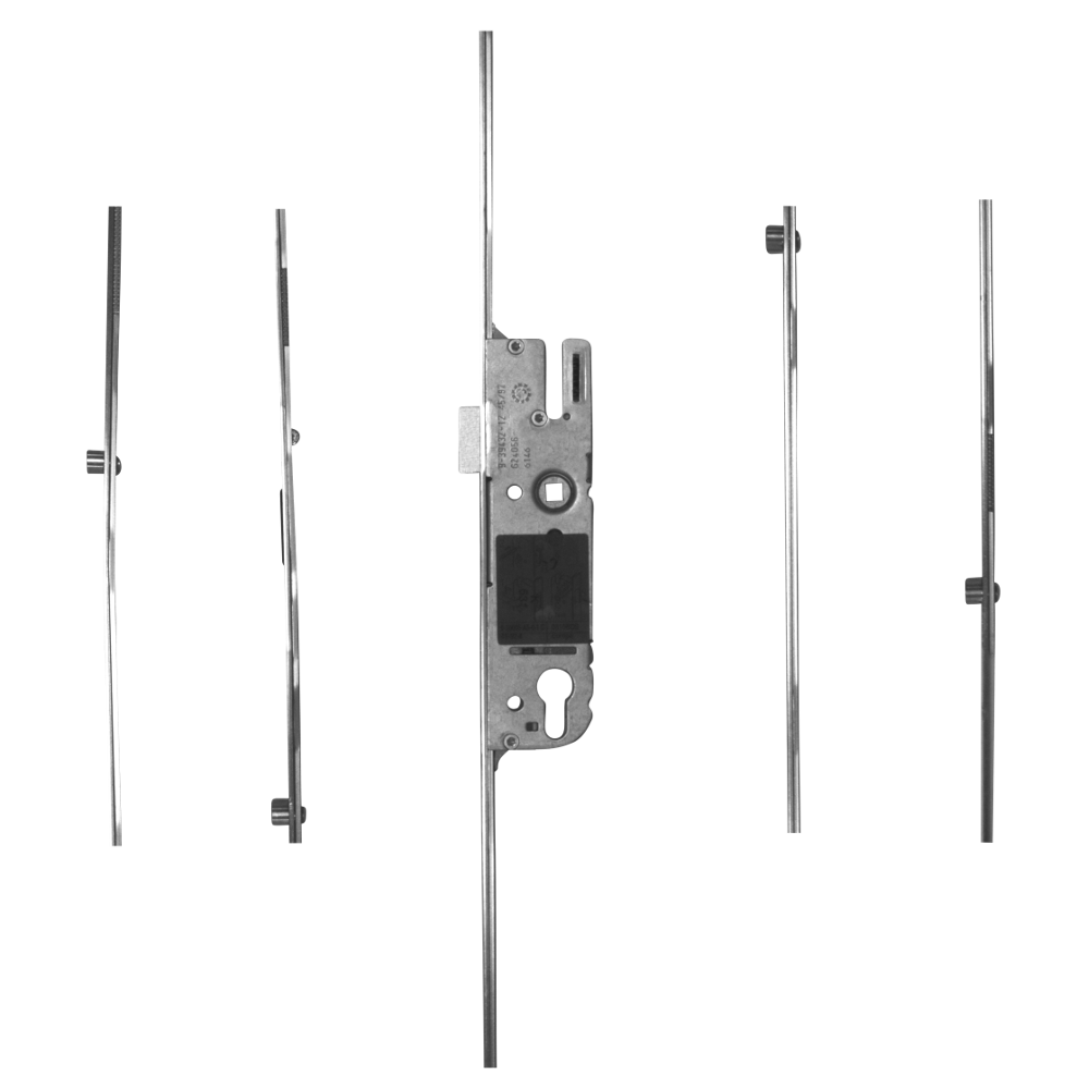 Lever Operated Latch & Deadbolt - 4 Roller