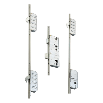 Cobra Entryguard Lever Operated Latch & Deadbolt 16mm Flat - 3 Hook