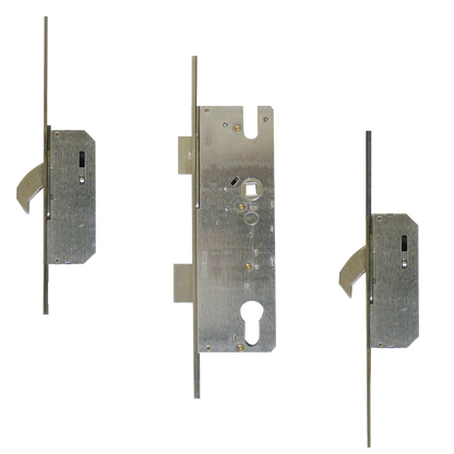 Cobra Keywind Latch & Deadbolt 20mm Radius Faceplate - 2 Hook