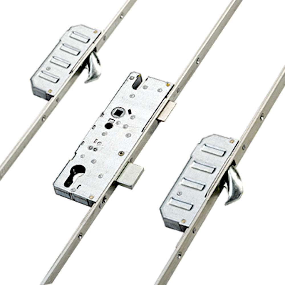 TV Trulock 16mm Square Faceplate Lever Operated 2 Hooks
