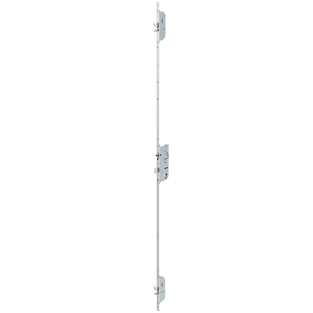 Lever Operated Latch & Deadbolt Split Spindle - 2 Hook 2