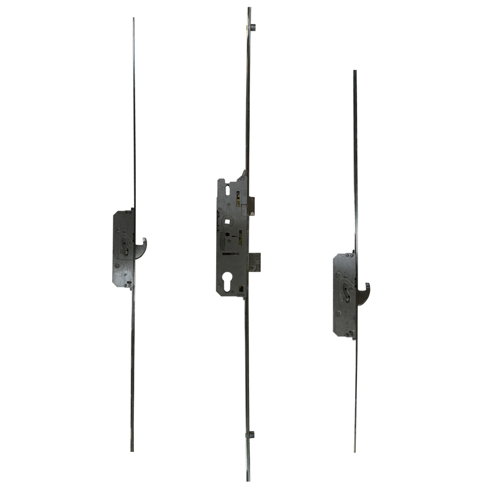 859 Type 3 Lever Operated Latch & Deadbolt - 2 Hook & 2 Roller