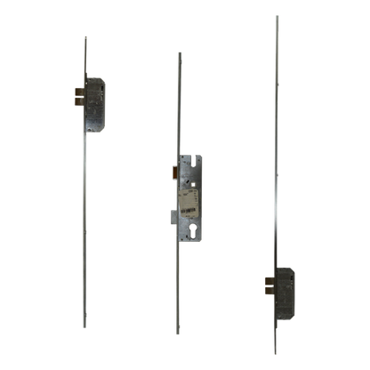 Thunderbolt Lever Operated Latch & Deadbolt Split Spindle 16mm Radius - 4 Dead Bolt