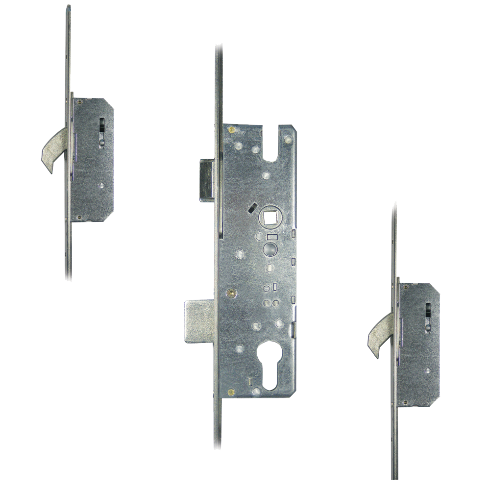 Cobra Lever Operated Latch & Deadbolt Single Spindle 20mm Radius 2 Hook