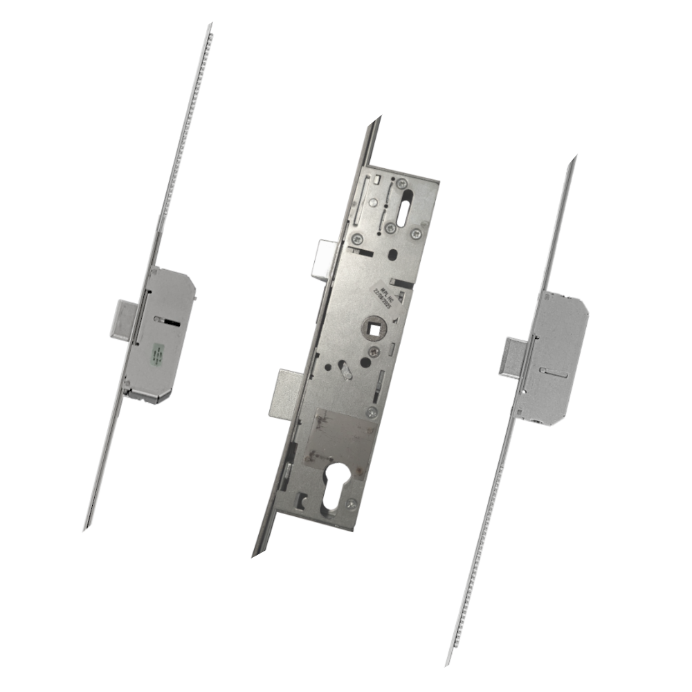 2 Linear Bolt Split Spindle Latch & Deadbolt With 16mm Faceplate