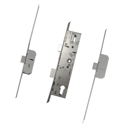2 Linear Bolt Split Spindle Latch & Deadbolt With 16mm Faceplate