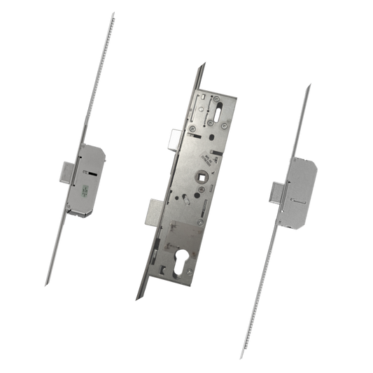 2 Linear Bolt Split Spindle Latch & Deadbolt With 16mm Faceplate
