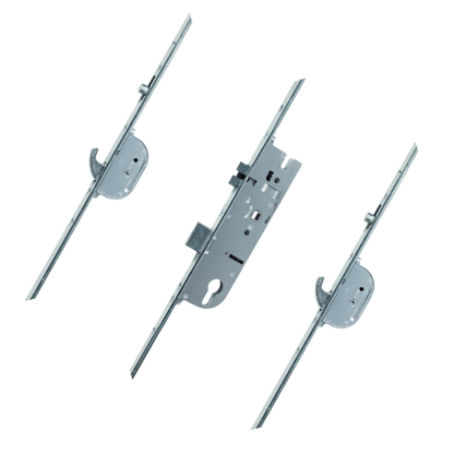 C-TS Latch & Deadbolt 2 Hook 2 Roller French Door Lock