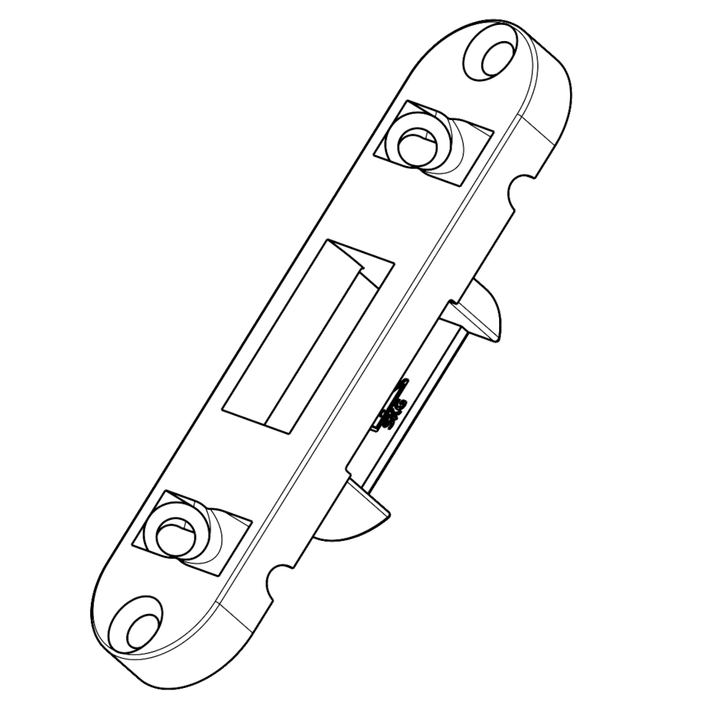 Bolt Keep Suitable For Flush Timber 373295