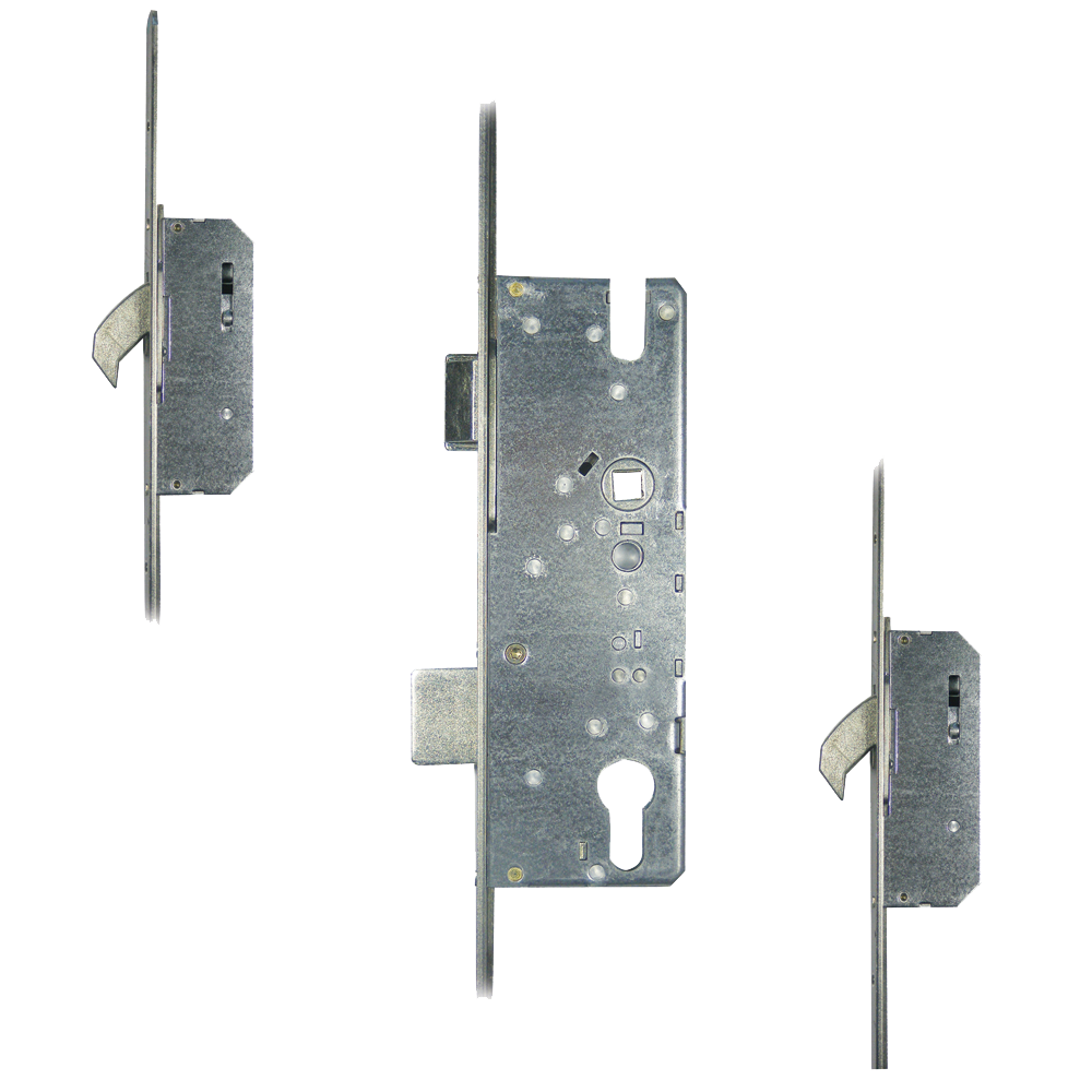 Cobra Lever Operated Latch & Deadbolt Single Spindle 20mm Radius 2 Hook