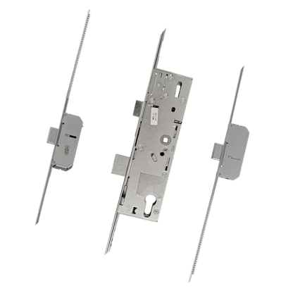 2 Linear Bolt Split Spindle Latch & Deadbolt With 16mm Faceplate