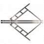 Standard WFSES Top Hung Friction Stay Hinge 17mm