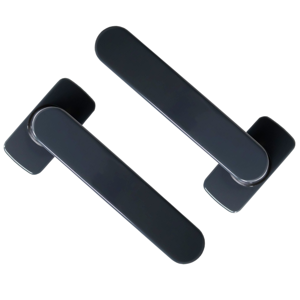 Bifold Lever Handle 43mm & 50mm Screw Centres