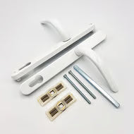 Lever UPVC Multipoint Door Handles - 117mm PZ Sprung 237mm Screw Centres