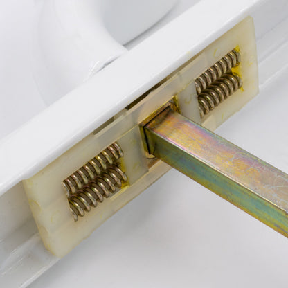 Lever Moveable Pad UPVC Multipoint Door Handles - 117mm/86mm PZ Sprung 237mm Screw Centres
