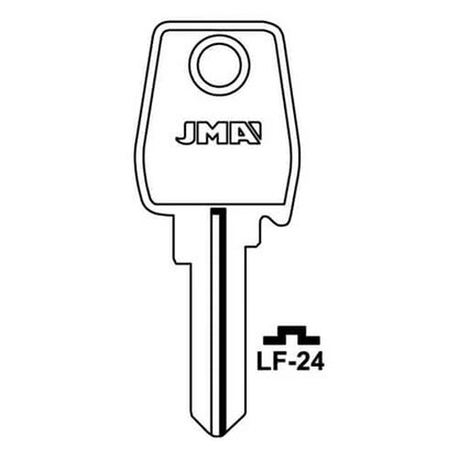 LF-24 Cylinder Key Blank