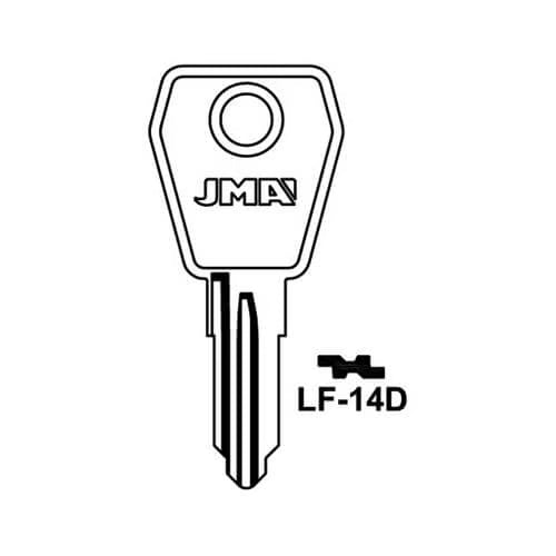 LF-14D Cylinder Key Blank