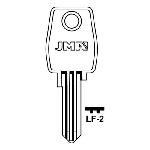 LF-2 Cylinder Key Blank