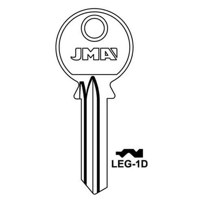 LEG-1D Legge 5 Pin Cylinder Key Blank