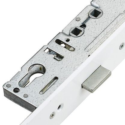 Latch Deadbolt 2 Hooks Flat 44mm Faceplate Double Spindle Multipoint Door Lock