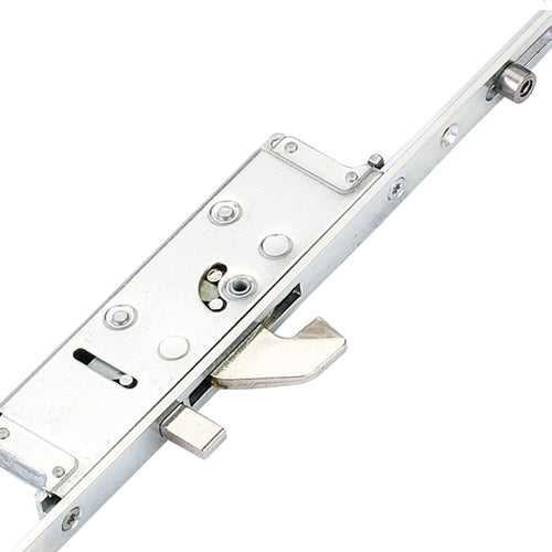 Latch Deadbolt 2 Hooks 2 Anti Lift Pins 2 Rollers Lift Lever or Double Spindle Multipoint Door Lock - Option 1 (top hook to spindle = 720mm)