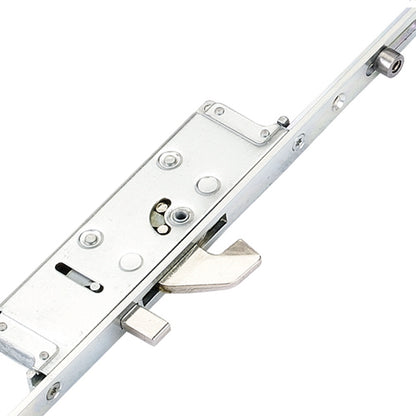 Latch Deadbolt 2 Hooks 2 Anti Lift Pins 2 Rollers Lift Lever or Double Spindle Multipoint Door Lock - Option 1 (top hook to spindle = 720mm)