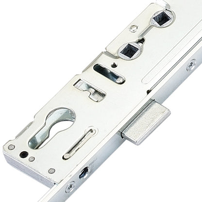 Latch Deadbolt 2 Hooks 2 Anti Lift Pins 2 Rollers Lift Lever or Double Spindle Multipoint Door Lock - Option 1 (top hook to spindle = 720mm)