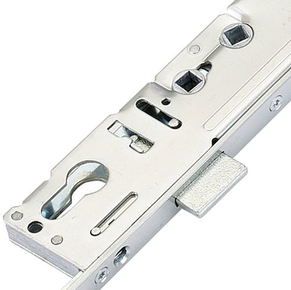 Latch Deadbolt 2 Hooks 2 Anti Lift Pins 4 Rollers Lift Lever or Double Spindle Multipoint Door Lock - Option 2 (top hook to spindle = 621mm)