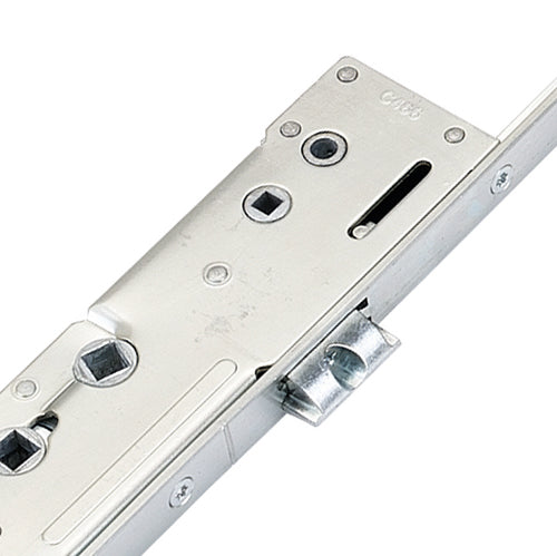 Latch Deadbolt 2 Hooks 2 Anti Lift Pins 4 Rollers Lift Lever or Double Spindle Multipoint Door Lock - Option 2 (top hook to spindle = 621mm)