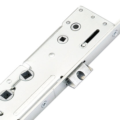 Latch Deadbolt 2 Hooks 2 Anti Lift Pins 2 Rollers Lift Lever or Double Spindle Multipoint Door Lock - Option 2 (top hook to spindle = 618mm)