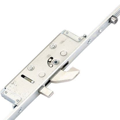 Latch Deadbolt 2 Hooks 2 Anti Lift Pins 2 Rollers Lift Lever or Double Spindle Multipoint Door Lock - Option 2 (top hook to spindle = 618mm)