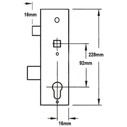 Copy Multipoint Gearbox - Lift Lever