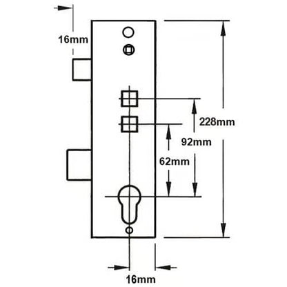 Copy Multipoint Gearbox - Lift Lever or Double Spindle