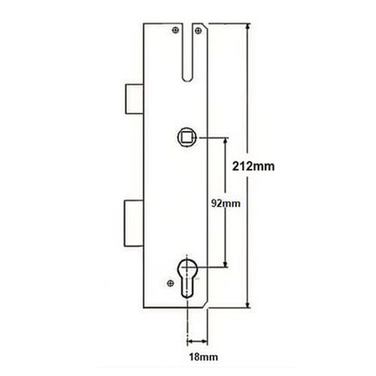 Auto-Engage Genuine Multipoint Gearbox - Automatic Locking