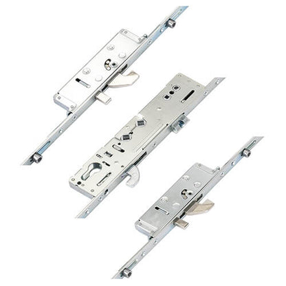 Latch 3 Hooks 2 Anti Lift Pins 4 Rollers Double Spindle Multipoint Door Lock