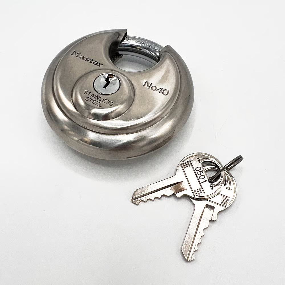 Marine Grade Discus Padlock 70mm Keyed Alike (0501)