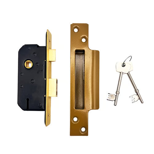 M5 Non British Standard 5 Lever Mortice Sashlock