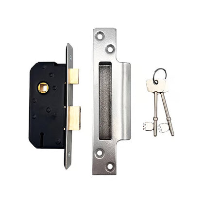 M5 Non British Standard 5 Lever Mortice Sashlock