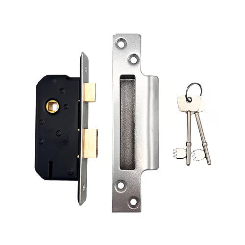 M5 Non British Standard 5 Lever Mortice Sashlock