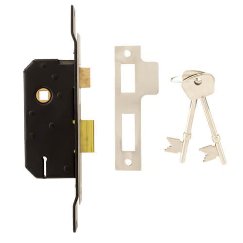 M5 Non British Standard 5 Lever 2" Cranked 19mm Extended Forend Mortice Sashlock