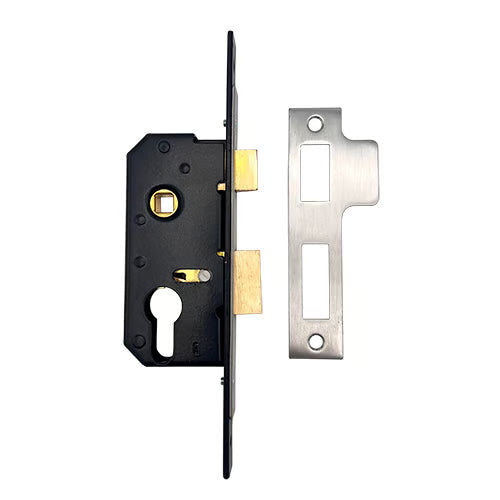 M5 Euro 2" Mortice Sashlock FP19 Extended